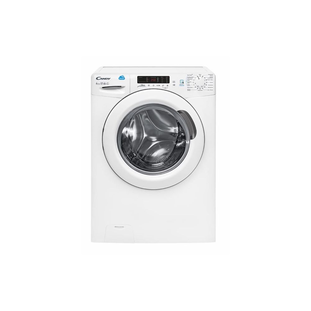 Стиральная машина Candy Smart CSW4 365D/2-07 класс: B загр.фронтальная макс.:6кг (с сушкой) белый