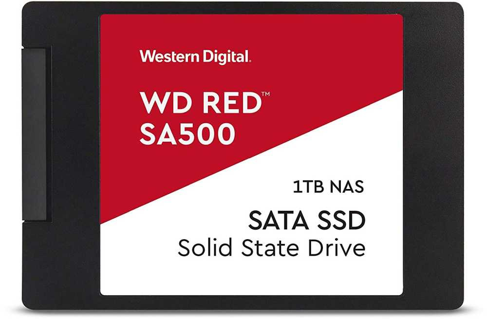 SSD жесткий диск SATA2.5" 1TB RED WDS100T1R0A WDC