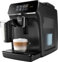 Кофемашина Philips Saeco LatteGo, 15 бар, 3 напитка дисплей сенсор, цвет черный