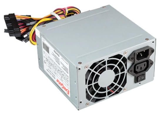 Блок питания 500W ExeGate CP500, ATX, 8cm fan, 24p+4p, 3*SATA, 2*IDE, FDD