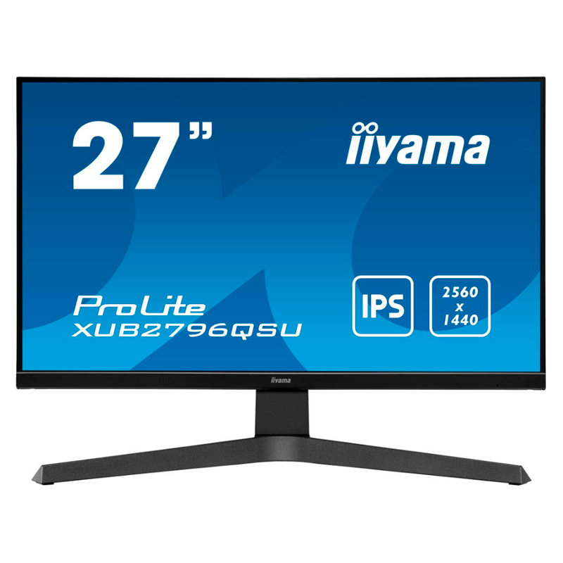 Монитор Iiyama XUB2796QSU-B1 Black (XUB2796QSU-B1)
