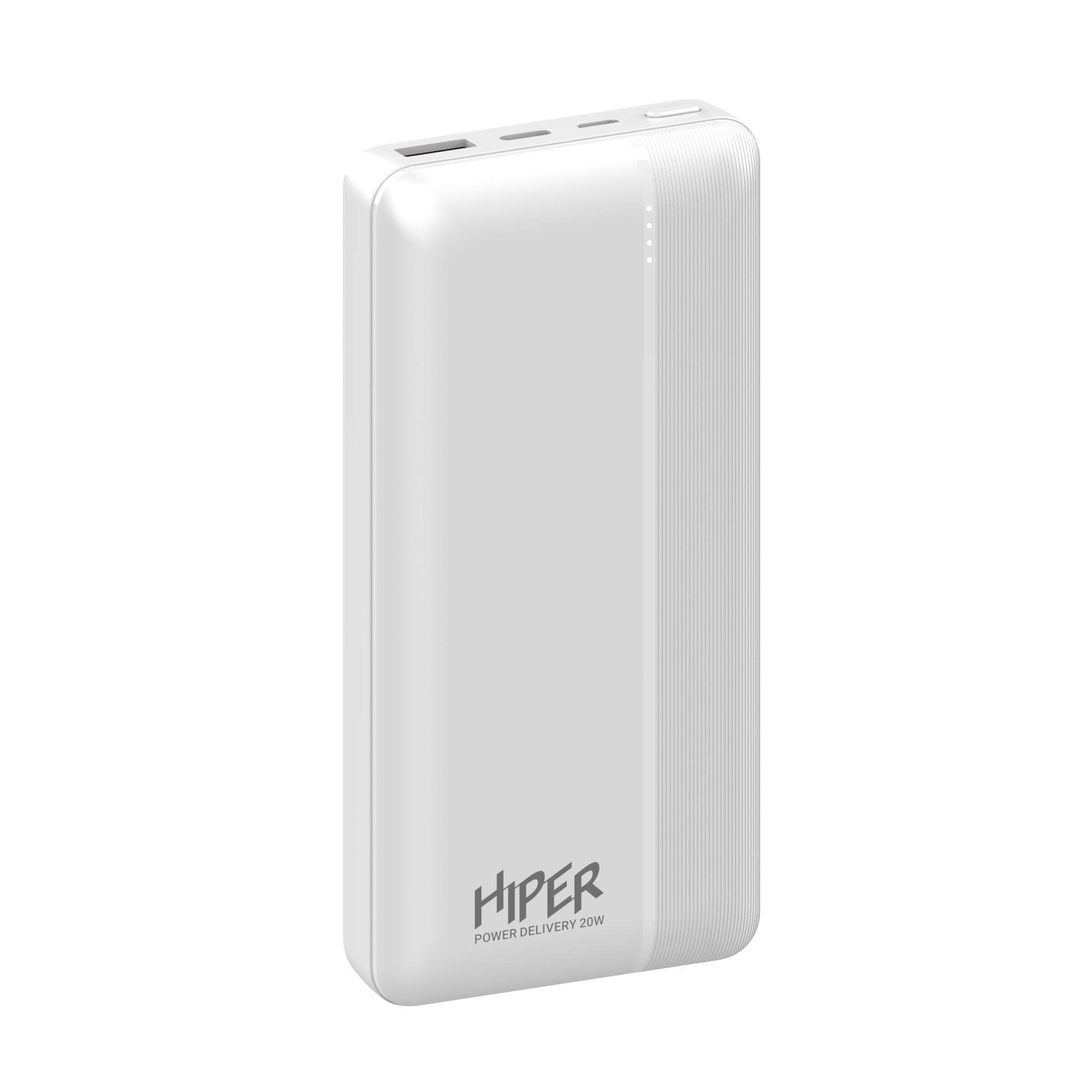 Hiper Мобильный аккумулятор 20000mAh 3A QC PD 1xUSB белый (MX PRO 20000 WHITE)
