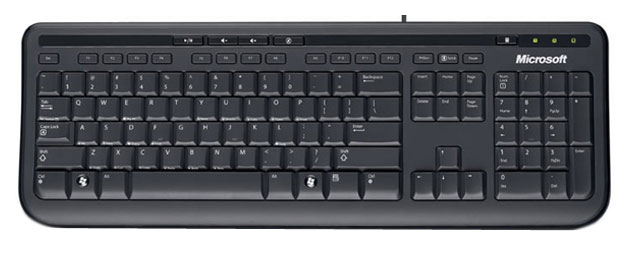 Клавиатура Microsoft Wired Keyboard 600