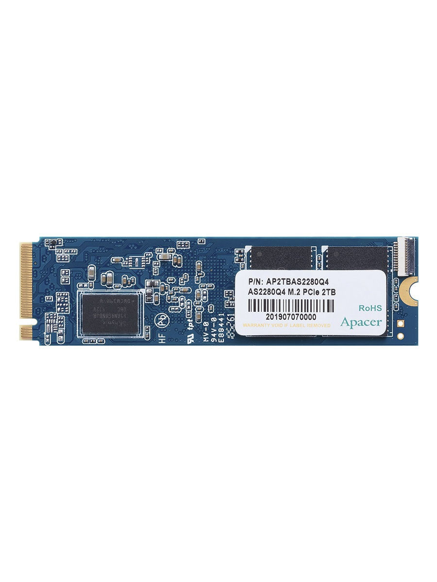 Твердотельный накопитель Apacer SSD AS2280Q4 512Gb M.2 PCIe Gen4x4