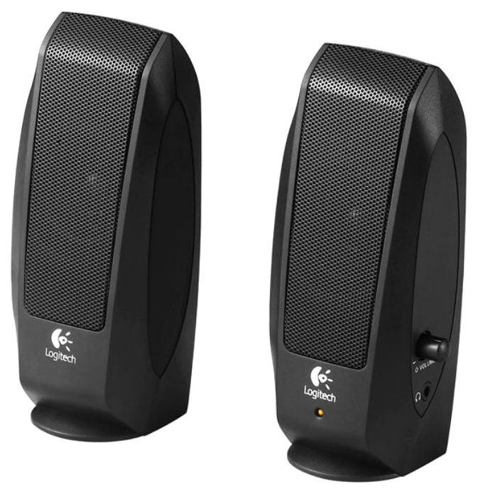 Колонки 2.0 Logitech S120 [2 х 1.15Вт] Black
