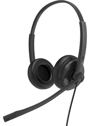 Гарнитура проводная Yealink YHS34 Dual черный