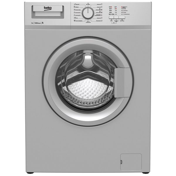 Стиральная машина Beko WRS55P1BSS класс: A-10% загр.фронтальная макс.:5кг серебристый