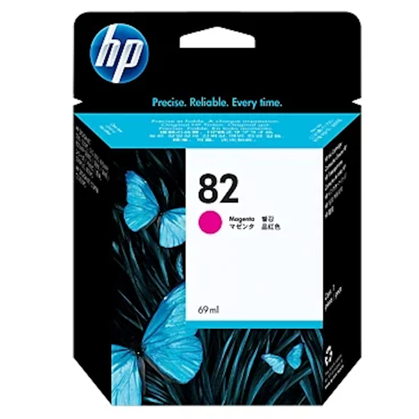 Картридж широкоформатный HP 82 (C4912A) для HP DJ 500\510\800\815\820 Magenta (69 мл.) (Ориг.)