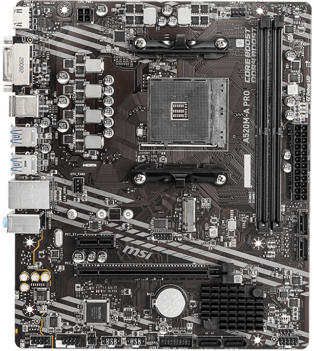 Материнская плата MSI A520M-A PRO