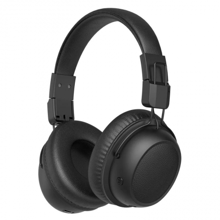 Bluetooth-гарнитура Perfeo OVUM [охватывающие, закрытые, 20 Гц - 20000 Гц, микр., регулятор громкости, кабель - 1.2 м, черный]