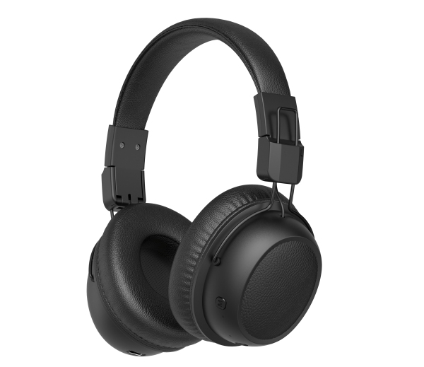 Bluetooth-гарнитура Perfeo OVUM [охватывающие, закрытые, 20 Гц - 20000 Гц, микр., регулятор громкости, кабель - 1.2 м, черный]
