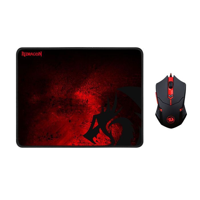 Redragon M601BA Игровой набор (RU,мышь+ковер)