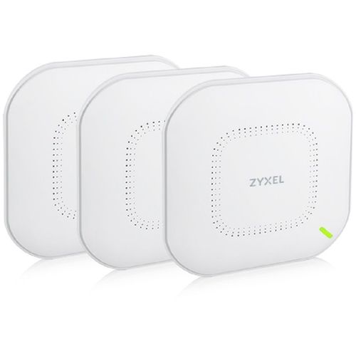 Точка доступа Zyxel NWA90AX  [802.11ax, MU-MIMO, 1xGbE,. PoE 802.3at, комплект из 3х шт.]