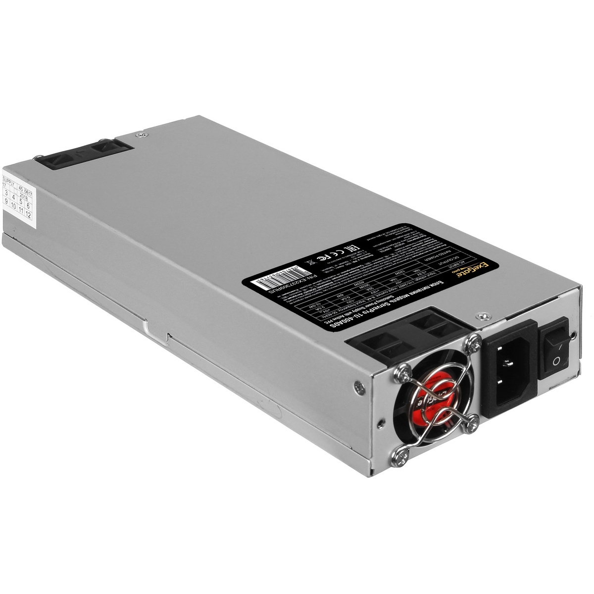 БП Exegate ServerPRO-1U-400ADS 1U, 400W, APFC, вентилятор 2х4 cм, 80 PLUS Bronze, 100х40х220