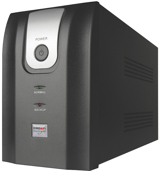 Источник бесперебойного питания UPS CROWN 1000VA/600W