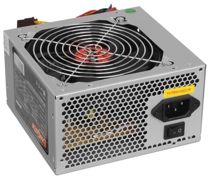 Блок питания 500W ExeGate UNS500, ATX, SC, 12cm fan, 24p+4p, 6/8p PCI-E, 3*SATA, 2*IDE, FDD
