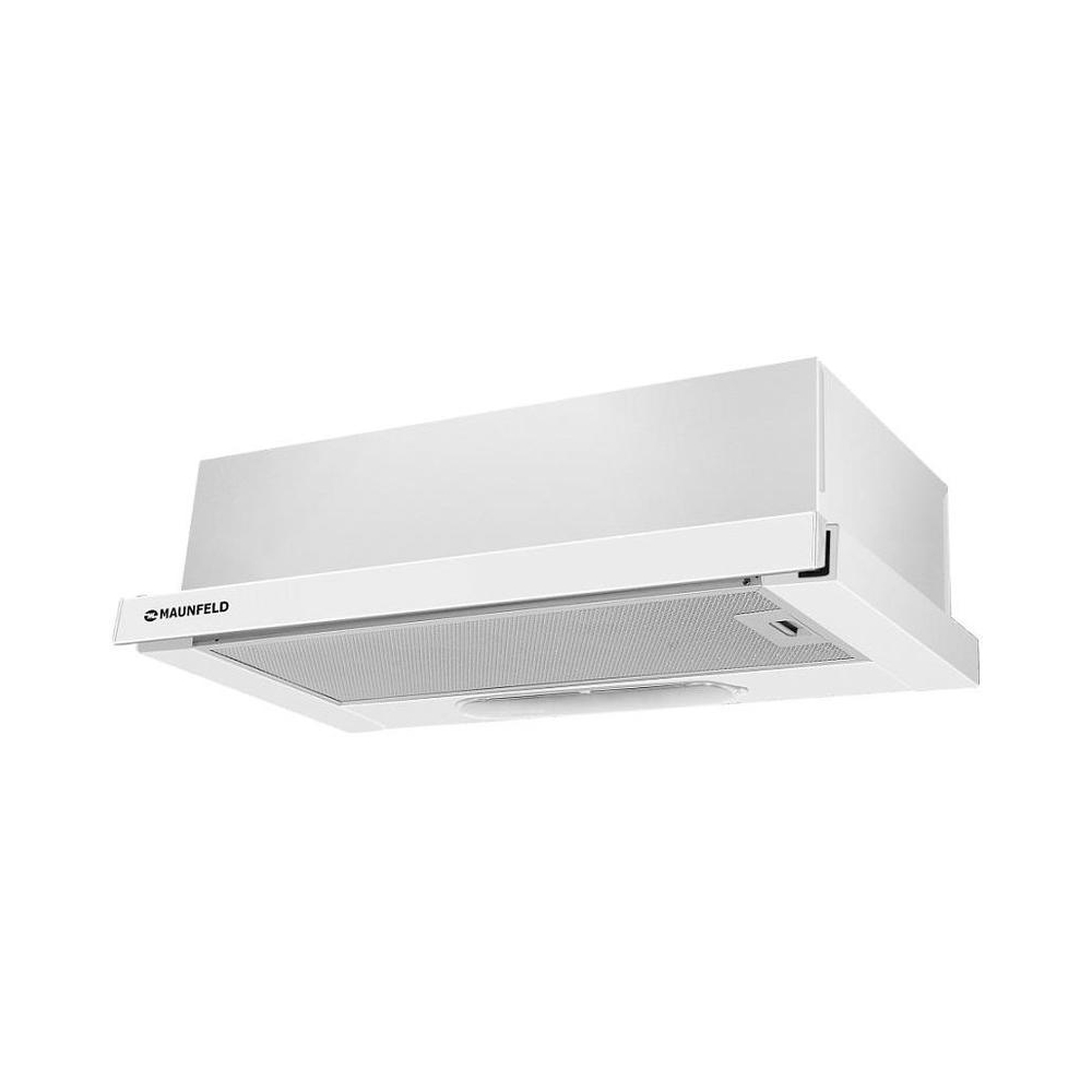 Вытяжка встраиваемая Maunfeld VS Light 50 белый управление: кулисные переключатели (1 мотор)