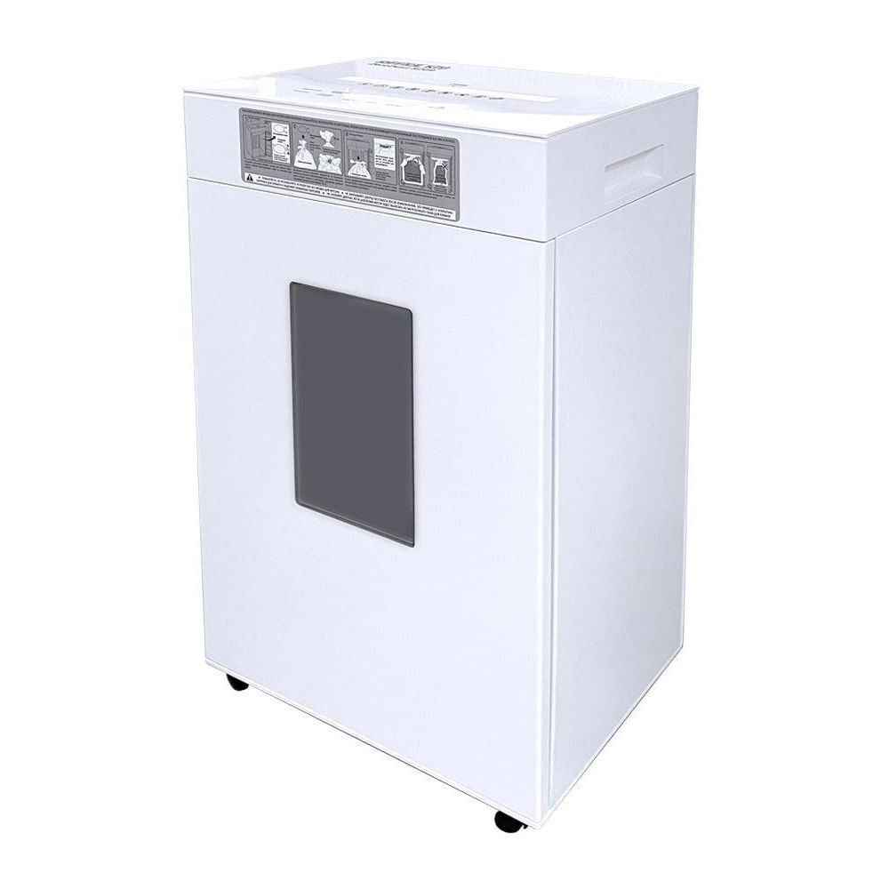 Шредер Office Kit ZeroDust s209 2x10 белый (секр.P-5) фрагменты 12лист. 42.5лтр. пл.карты