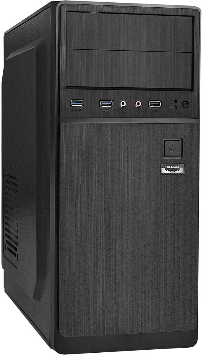 Корпус Miditower ExeGate XP-402U2 (ATX, без БП, 1*USB+2*USB3.0, аудио)