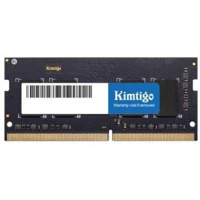 Память DDR4 4Gb 2666MHz Kimtigo KMKS4G8582666 RTL PC4-21300 CL19 SO-DIMM 260-pin 1.2В single rank