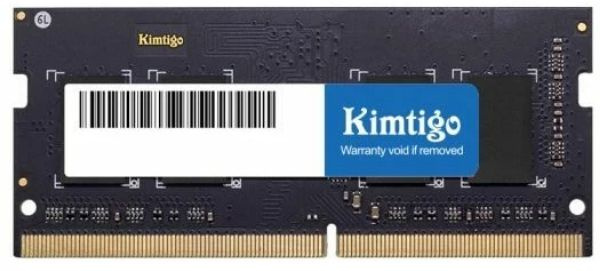 Память DDR4 4Gb 2666MHz Kimtigo KMKS4G8582666 RTL PC4-21300 CL19 SO-DIMM 260-pin 1.2В single rank