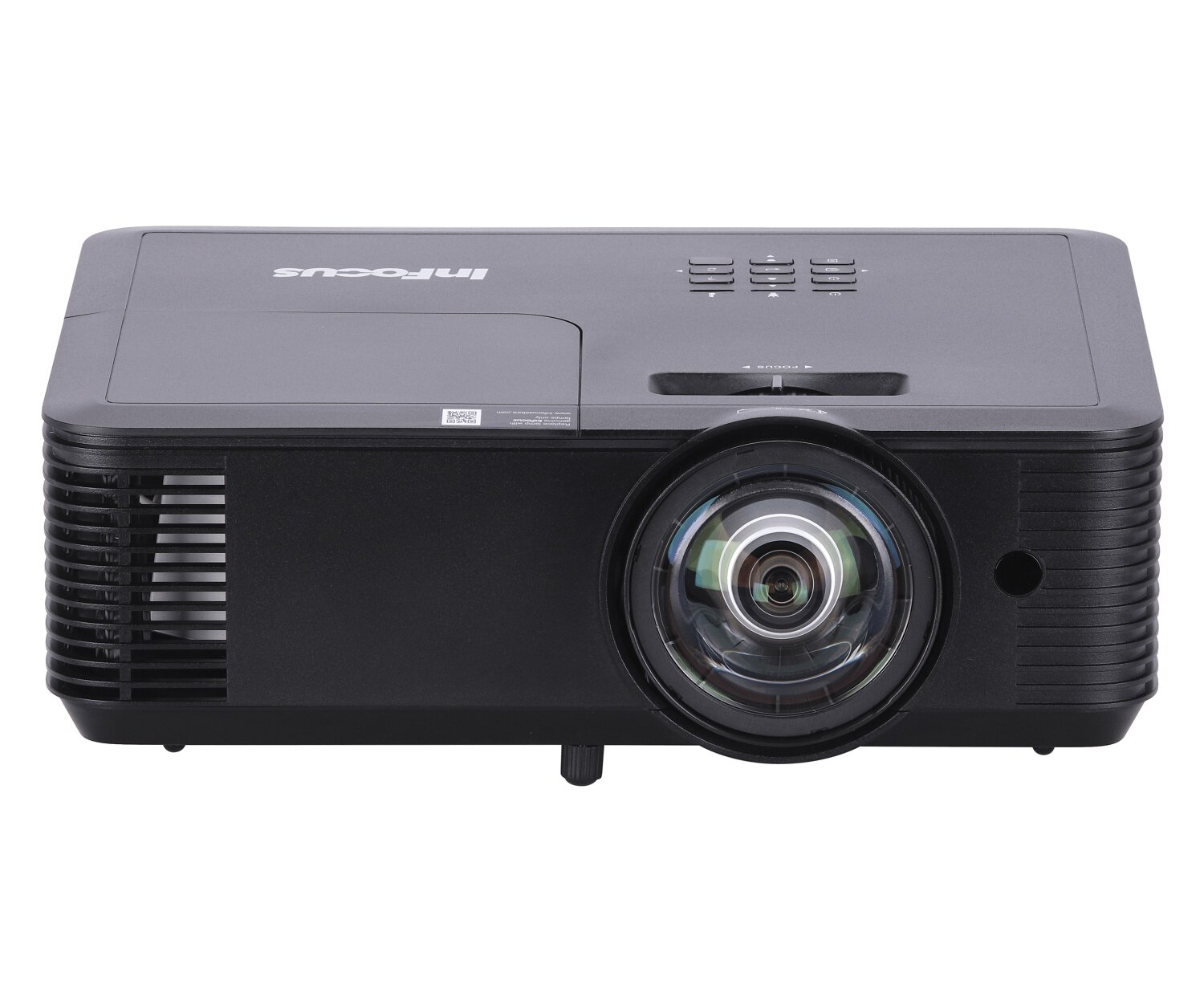 Проектор INFOCUS [IN116BBST] DLP, 3600 lm, WXGA, 30 000:1, (0.52:1) - короткофокусный, 2xHDMI 1.4, VGA in, VGA out, S-video, USB-A (power), 3.5mm audio in, 3.5mm audio out, RS232, лампа до 15000 ч., 1x10W, 2.9 кг