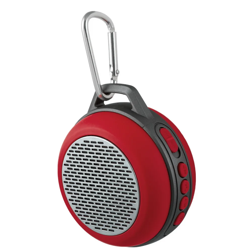 Perfeo Bluetooth-колонка "SOLO" FM, MP3 microSD, AUX, мощность 5Вт, 600mAh, красная PF_5206
