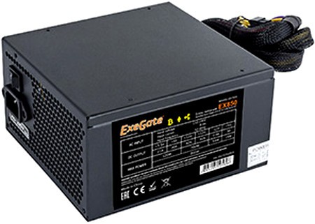 Блок питания ExeGate Gaming Standard 1200PGS 1200 Вт [ATX vATX 12V 2.3, APFC, SM, 140x140] EX285977