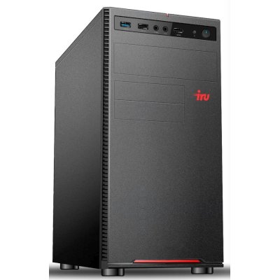 ПК IRU Home 320A3SE MT A6 9500 (3.5) 4Gb SSD120Gb R5 Free DOS GbitEth 400W черный