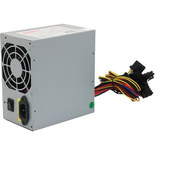 Блок питания 500W ExeGate AB500, ATX, SC, 8cm fan, 24p+4p, 3*SATA, 2*IDE, FDD