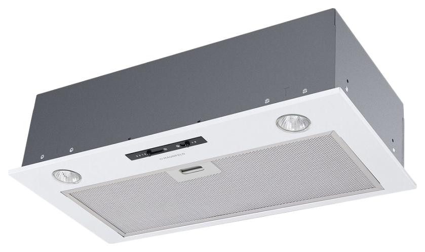 Вытяжка встраиваемая Maunfeld Crosby Light C 60 белый управление: ползунковое (1 мотор)