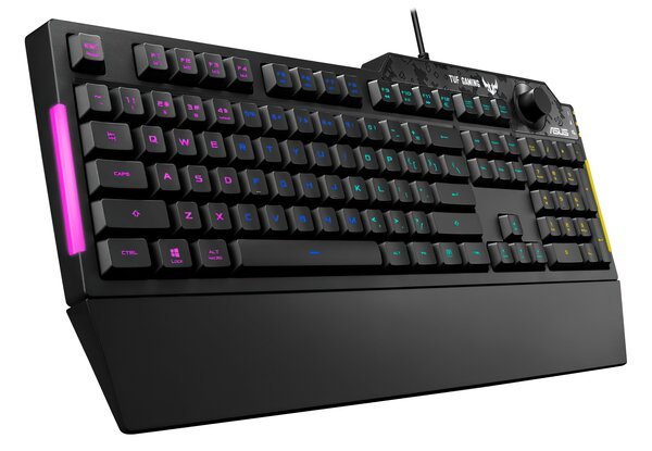 ASUS TUF Gaming K1 чёрная Игровая клавиатура