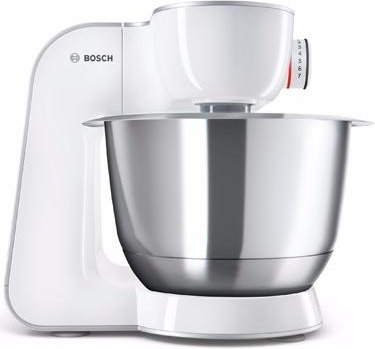 Кухонная машина Bosch MUM58243 планетар.вращ. 1000Вт серый/белый