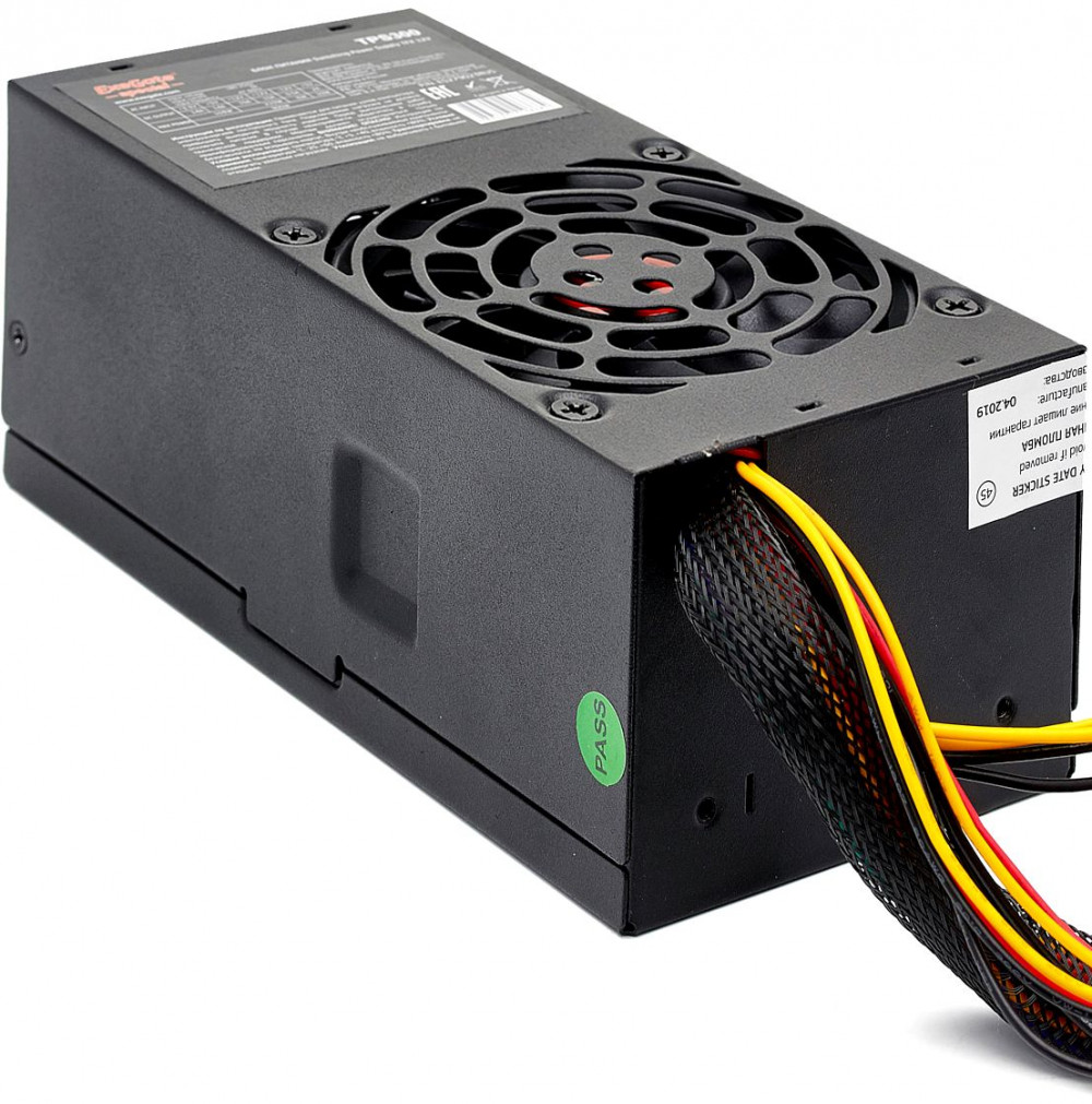 Блок питания 300W ExeGate Special TPS300, TFX, black, 8cm fan, 24p+4p, 3*SATA, 3*IDE, FDD