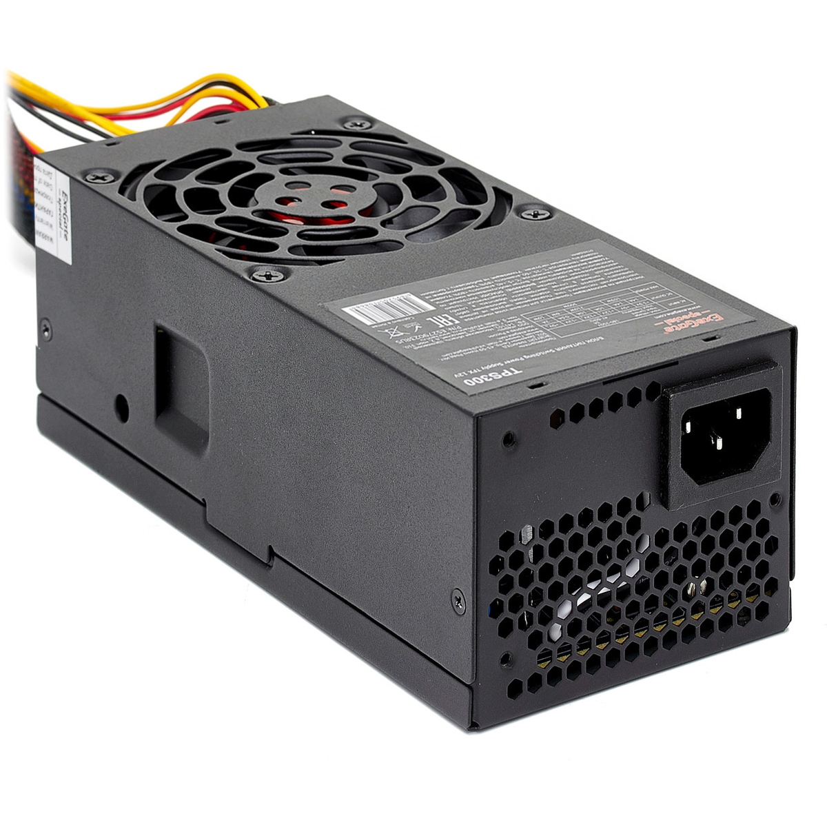 Блок питания 300W ExeGate Special TPS300, TFX, black, 8cm fan, 24p+4p, 3*SATA, 3*IDE, FDD