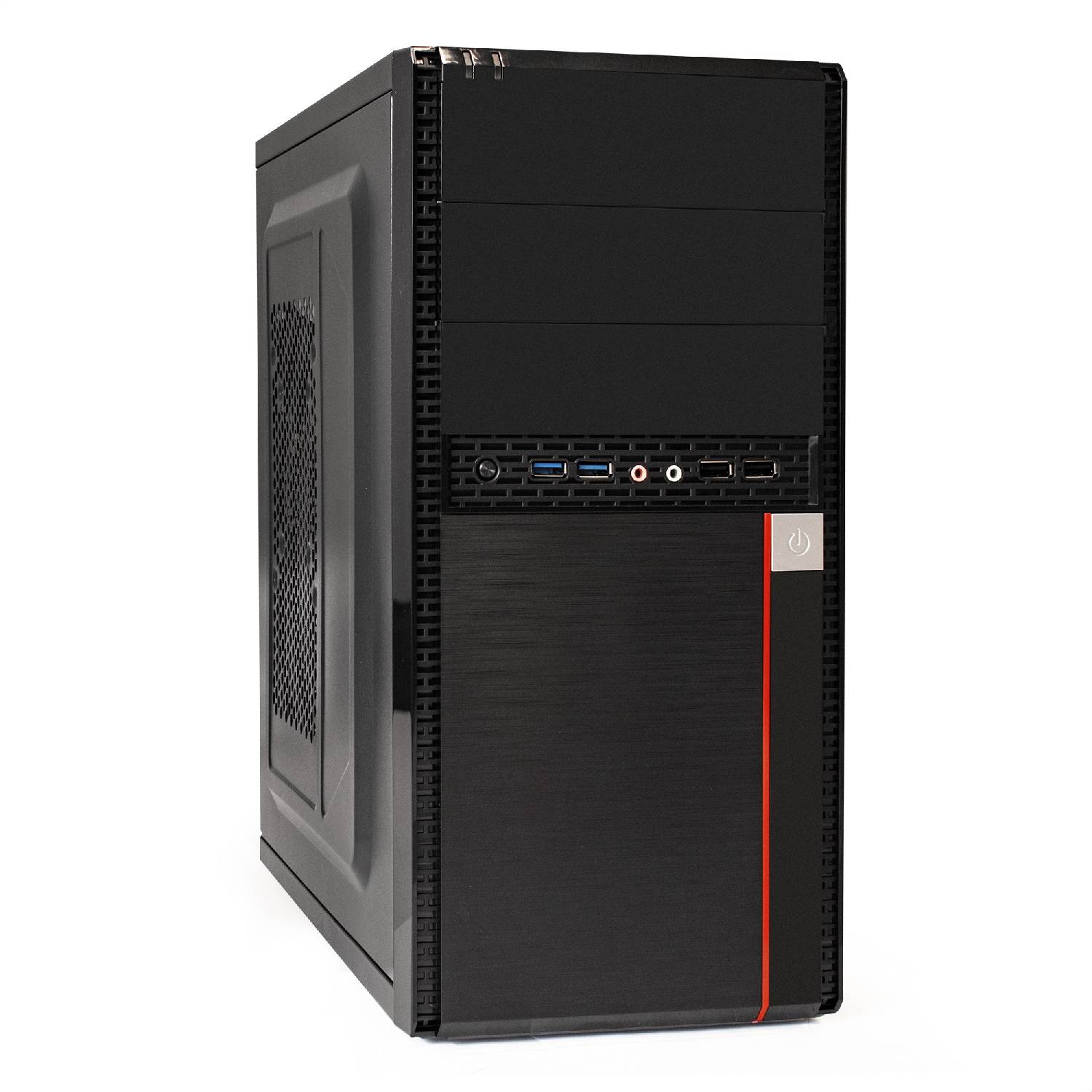 Корпус Minitower ExeGate MA-371X Black, mATX <без БП> 2*USB+2*USB3.0, Audio