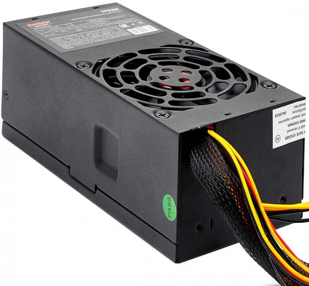 Блок питания ExeGate TPS350 350 Вт [80 x 80 мм fan, 4 pin CPU, 3 SATA][ES279024RUS]