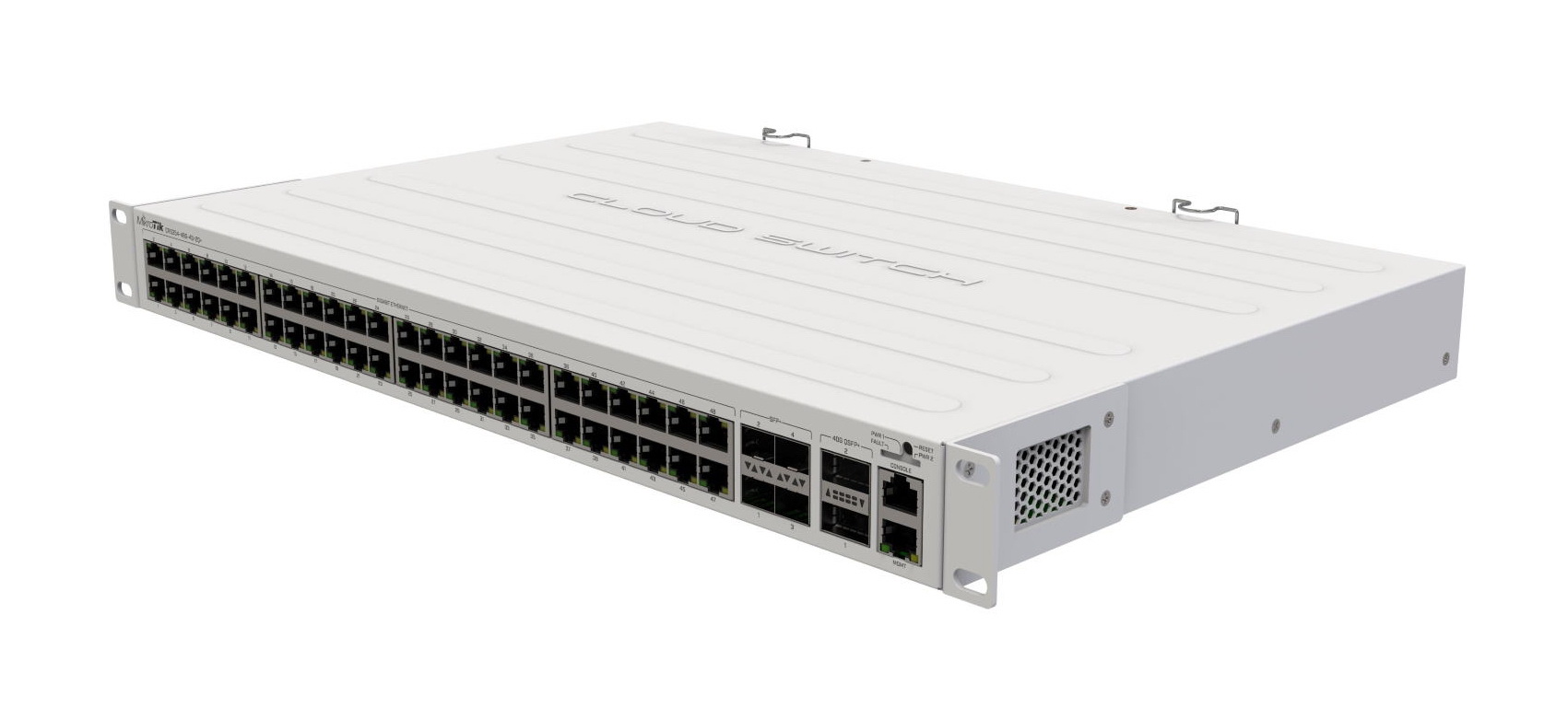 Сетевой коммутатор MIKROTIK Type L3 48x10Base-T / 100Base-TX / 1000Base-T 4xSFP+ 2xQSFP+ CRS354-48G-4S+2Q+RM