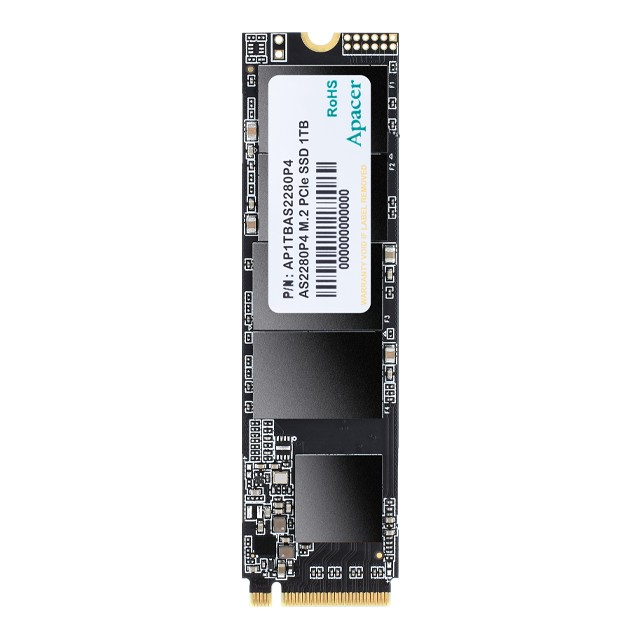 Твердотельный накопитель Apacer SSD AS2280P4U 512Gb M.2 PCIe Gen3x4