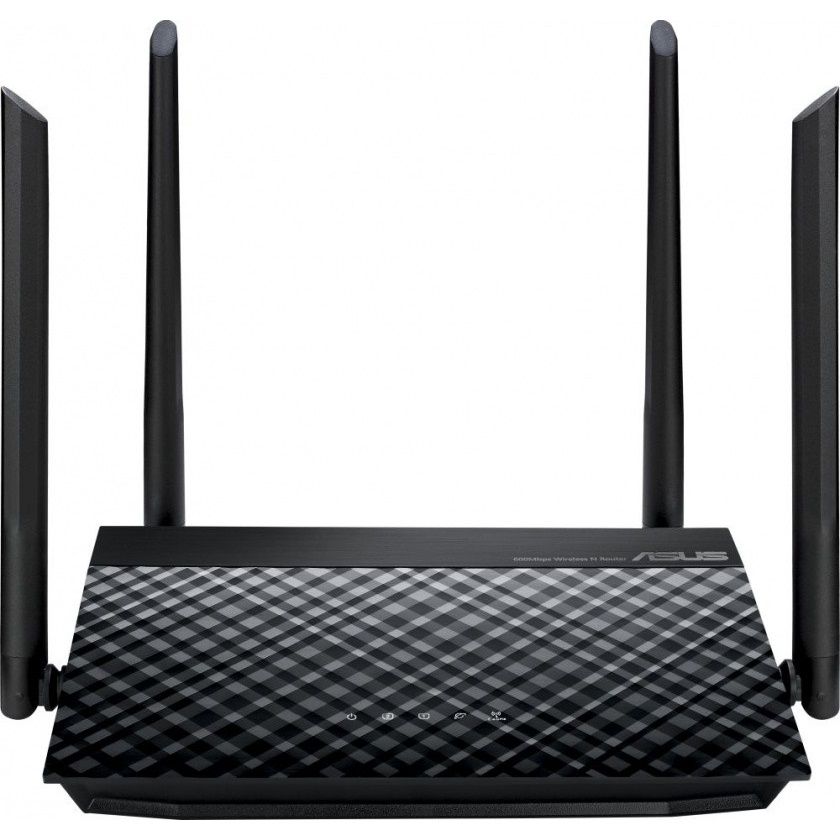 Wi-Fi роутер ASUS RT-N19, черный