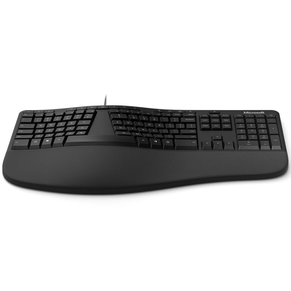 Клавиатура Microsoft Wired Ergo Keyboard, Black