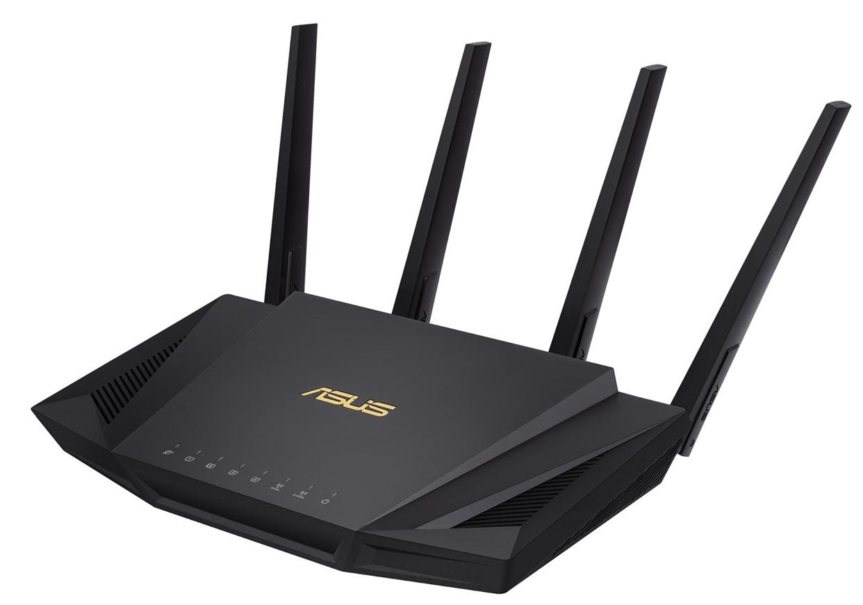 Wi-Fi роутер ASUS RT-AX58U, черный