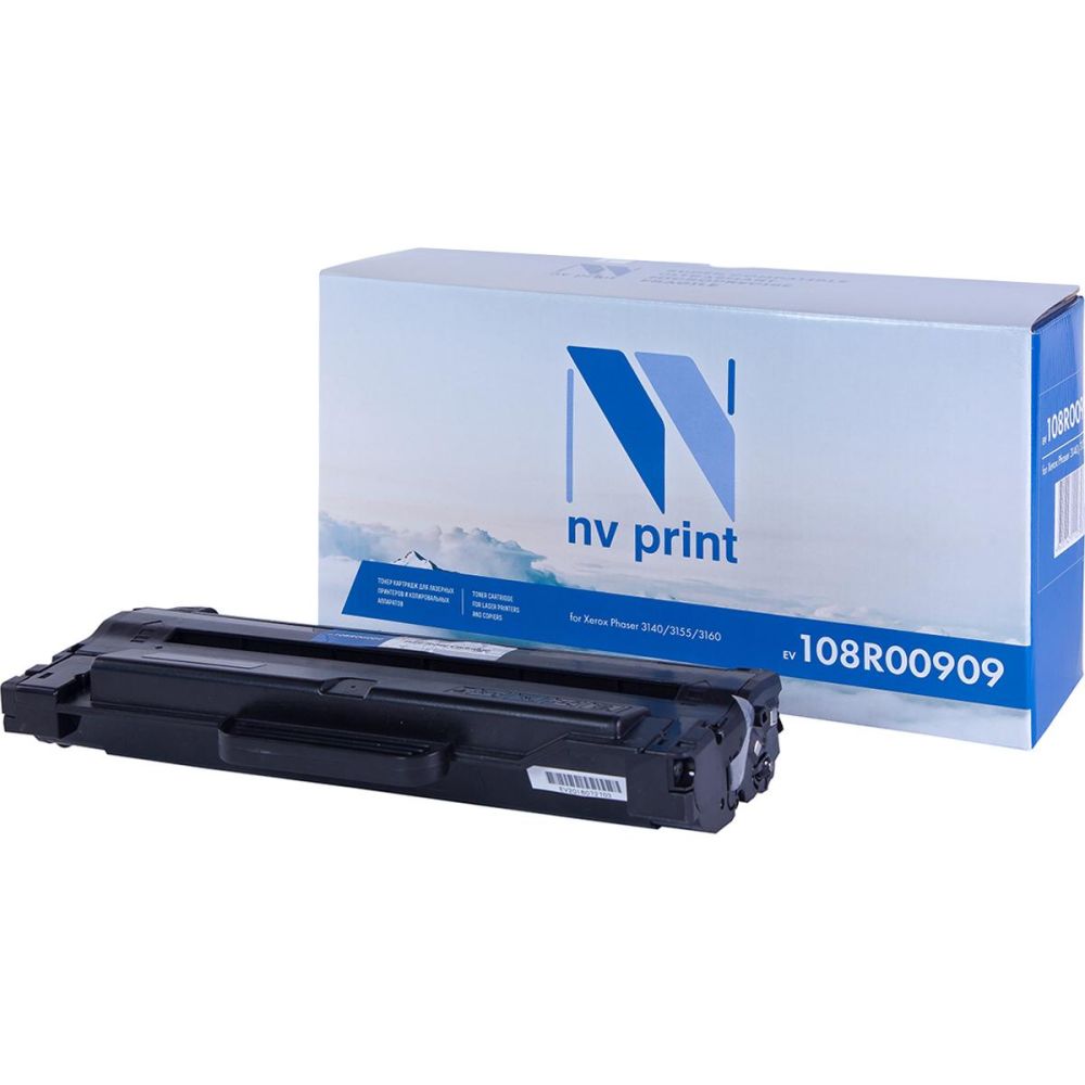 Картридж NV Print (Xerox 108R00909) для Xerox Phaser 3140/3155/3160 Black (2500 стр.) (Совм.)