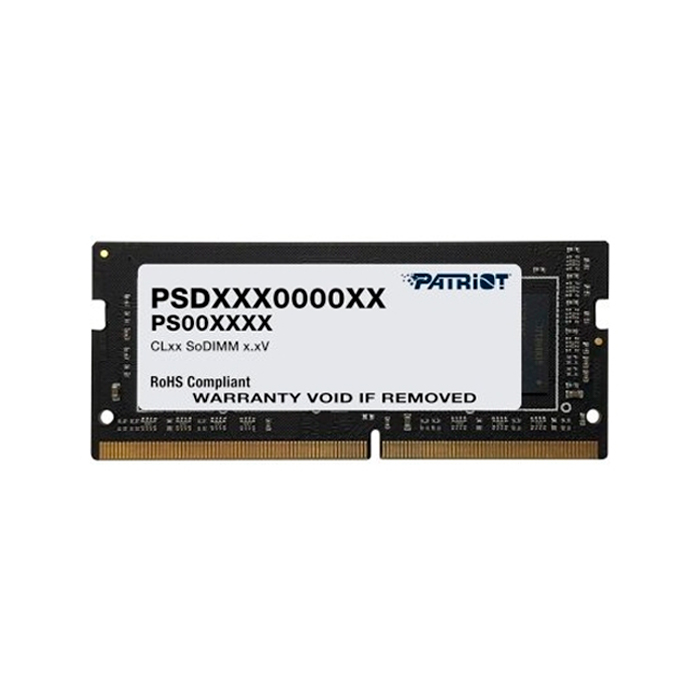 Оперативная память 16Gb DDR4 3200MHz Patriot Signature SO-DIMM (PSD416G320081S)
