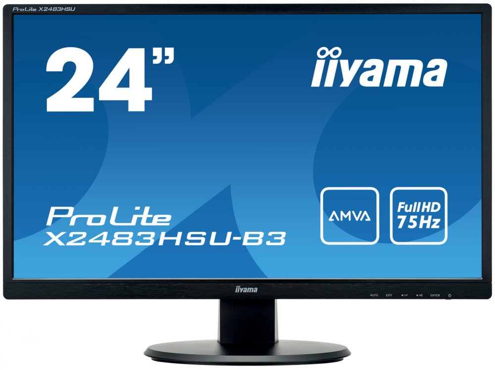 Монитор iiyama ProLite X2483HSU-B3