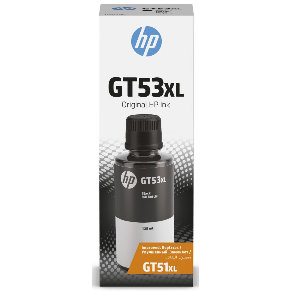 Чернила / 1VV21AE / HP GT53XL 135ml Black Original Ink Bottle