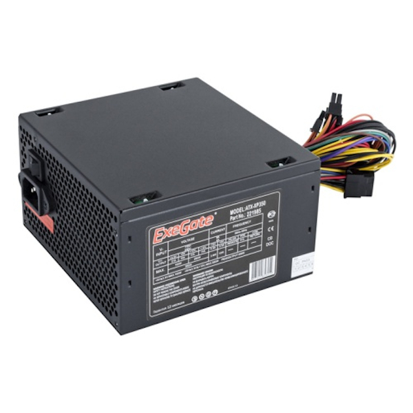 Блок питания ExeGate XP350 350 Вт [ATX vATX 12V 2.2, 120 x 120][EX221985RUS-S]