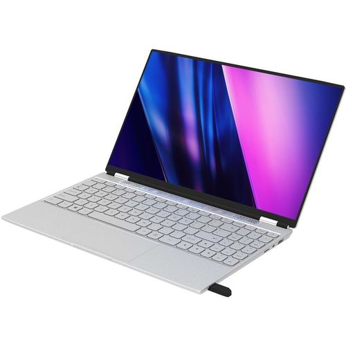 Ноутбук HIPER Workbook N1567, 15.6", IPS, Intel Core i5 10210U 1.6ГГц, 8ГБ, 256ГБ SSD, Intel UHD Graphics , Windows 10 Professional, N1567RH5WI, серебристый