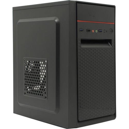 Корпус Minitower ExeGate BAA-107U Black, mATX, <AAA450, 80mm>, 1*USB+2*USB3.0, Audio