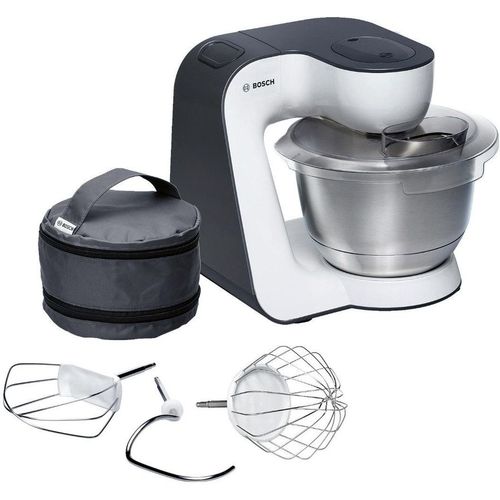 Кухонная машина Bosch MUM54A00 планетар.вращ. 900Вт серый/белый